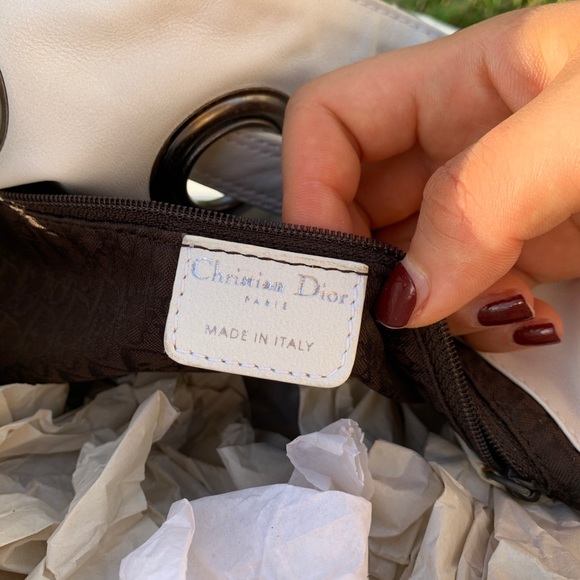 Dior Cannagu white bag - Picture 13 of 14